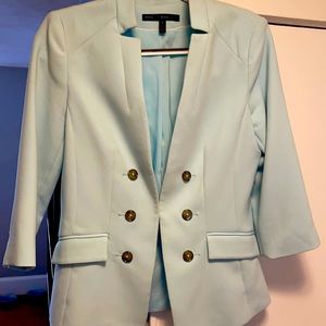 Ice blue jacket size 8